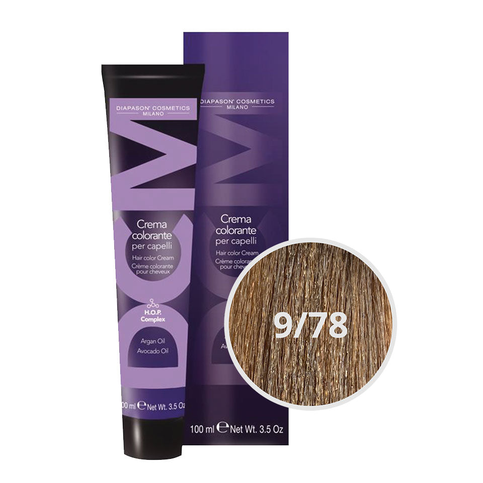 DCM - HAIR COLOR CREAM 9/78 - VIOLET BEIGE ZEER LICHTBLOND 100 ML